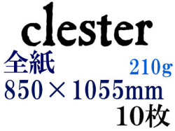 ホルベイン　クレスター水彩紙　中目　２１０ｇ（並厚口）　全紙（８５０×１０５５ｍｍ）　１０枚