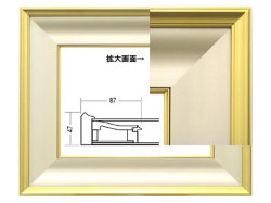 油彩額 3407 金泥[油絵用額縁]