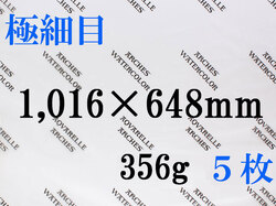 【送料無料】アルシュ 水彩紙　極細目　３５６ｇ　１,０１６×６４８（枚数選択）