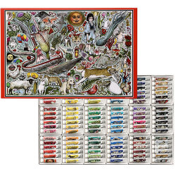 ヒグチユウコ×ホルベイン　透明水彩絵具 5ml 108色 全色セット