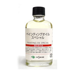 【調合溶き油】ペインティングオイルスペシャル  55ml　[クサカベ]
