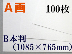 ミューズ　Ａ画用紙＜厚口１６２.７ｇ＞　Ｂ本判　１００枚