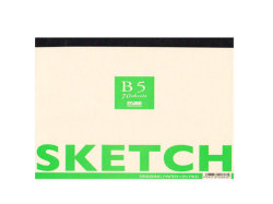 ミューズ ザ・スケッチ B5（特画用紙 紙厚125Kg）中性紙 70枚入り 額縁