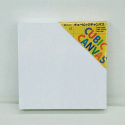 油絵　キャンバス　200号サイズ　※2400010361258 ナスノ キュービックキャンバス ホワイト 200×200×38 額縁画材