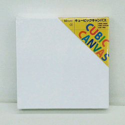 ナスノ キュービックキャンバス ホワイト 300×300×38 額縁画材