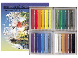 ヌーベルカレーパステル風景画用24色セット 額縁画材ドットコム