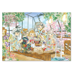 ホルベイン 七神マナ ぬりえ付き水彩画BOOK NKM-A4 [スケッチブック]