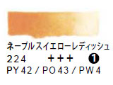224 ネープルスイエローレディッシュ（５ｍｌ）[レンブラント水彩絵具]
