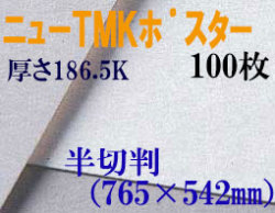ミューズ　ニューTMKポスター＜特厚口186.5K＞ 半切判 １００枚