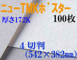 ミューズ　ニューTMKポスター＜厚口172K＞ ４切判 １００枚