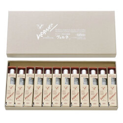 ヴェルネ油絵具１２色セット　20ｍｌ　V192 紙箱セットII