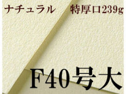 ミューズ　ワトソン水彩紙 F40号大（843×1040mm）＜特厚口239g＞ ５枚／１箱