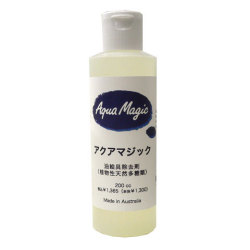 アクアマジック　油絵具除去剤[植物性天然多糖類]（安全・無公害）