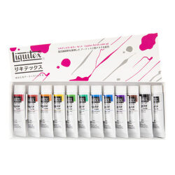 リキテックスカラー 伝統色12色セット[レギュラータイプ]6号チューブ（20ml）