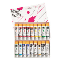 リキテックスカラー 伝統色18色セット[ソフトタイプ]6号チューブ