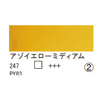247 アゾイエローミディアム（１０ｍｌ）[レンブラント水彩絵具]
