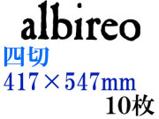 ホルベイン　アルビレオ水彩紙　２１８ｇ　中目　四切（４１７×５４７ｍｍ）　１０枚
