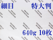 アルシュ 水彩紙　細目　６４０ｇ　１,０５０×７５０　１０枚