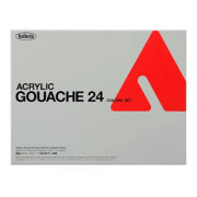 ホルベイン  アクリリックガッシュ　２４色セット　D416（20ml）
