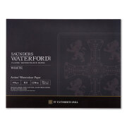 ウォーターフォード水彩紙 Ｆ６ ホワイト ブロック荒目 EHBR-F6[スケッチブック]