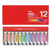 ホルベイン 透明水彩絵具 ルミナスカラーズ １２色セット ５号チューブ(15ml) W894