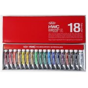ホルベイン・透明水彩絵具 １８色セット ２号チューブ