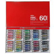 ホルベイン・透明水彩絵具　６０色セット　２号チューブ