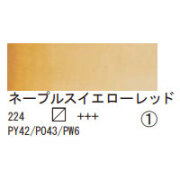 224 ネープルスイエローレッド（１０ｍｌ）[レンブラント水彩絵具]
