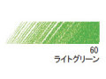 デザイン パステル色鉛筆　６０ ライトグリーン