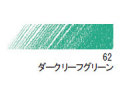 デザイン パステル色鉛筆　６２ ダークリーフグリーン
