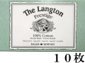 ラングトン・プレステージ水彩紙（コットン100％）中目　３００g　５６０×７６０　１０枚組