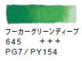 ６４５ フーカーグリーンディープ[ヴァンゴッホ 固形水彩絵具]