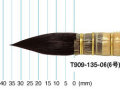 レンブラント水彩画用筆　高級リス毛・ラウンド135　6号