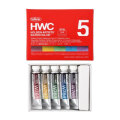 ホルベイン透明水彩絵具 ナイトフォールカラー ５色セット  W796 (5ml)