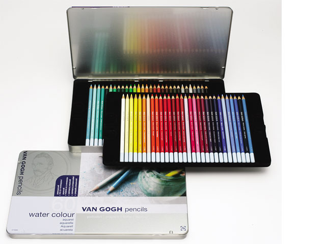 ヴァンゴッホ水彩色鉛筆６０色セット