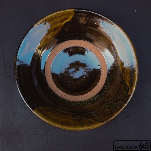 7寸皿：穂生窯：013001-2