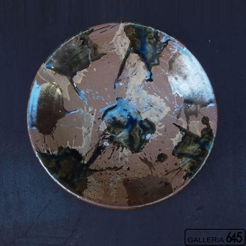 7寸皿：穂生窯：013001-4