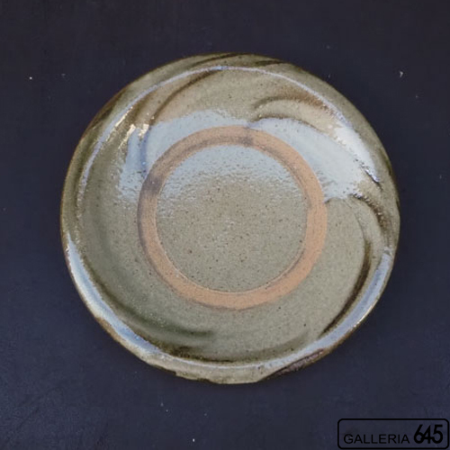 6寸皿：穂生窯：013002-7