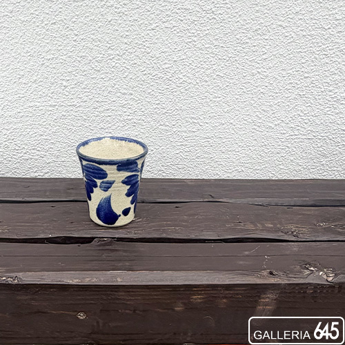 Vカップ・唐草（小）：松田共司 ：014015-9