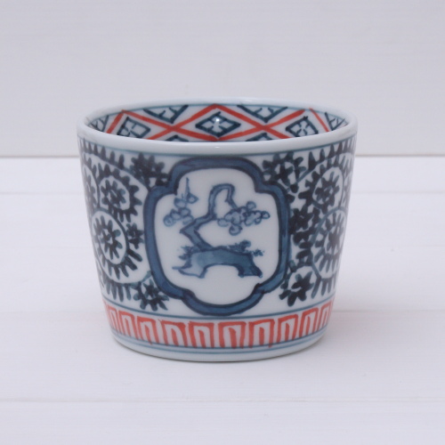 そば猪口（たこ唐草）：GALLERIA 645：024058