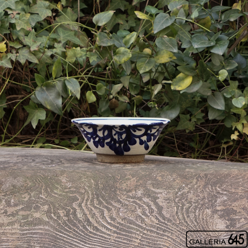 4寸マカイ（花唐草）：眞喜屋 修 ：035069