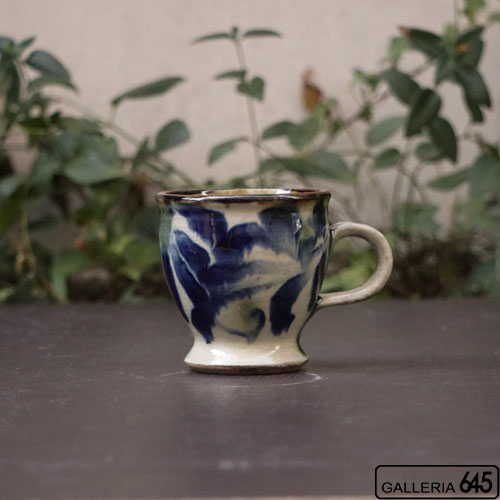 マグカップ（丸・唐草）：福田健治:039021-1