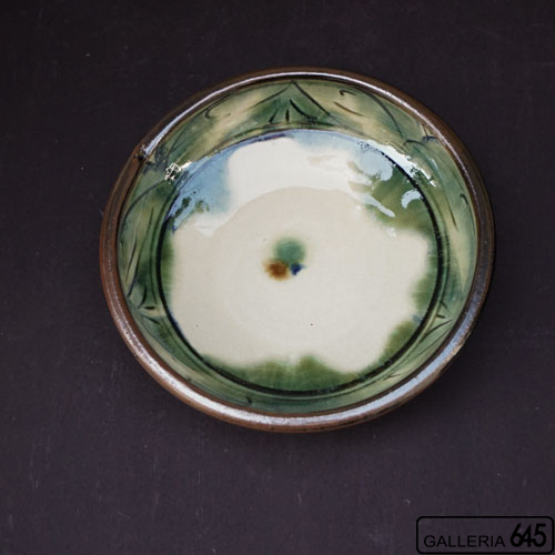 6寸鉢（緑）：福田健治:039301-6