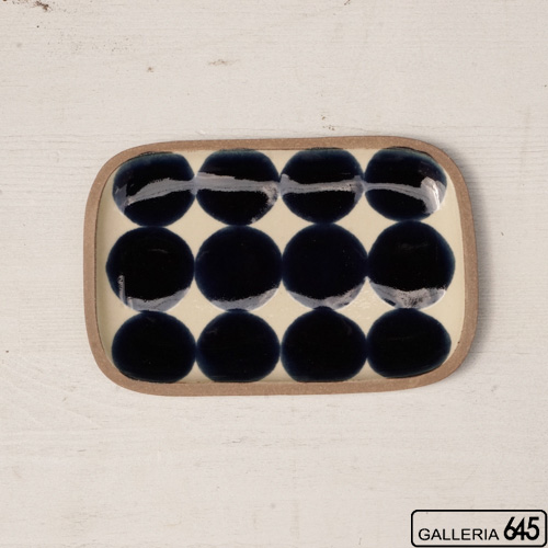 角皿（小・ゴス丸）：一翠窯:053001