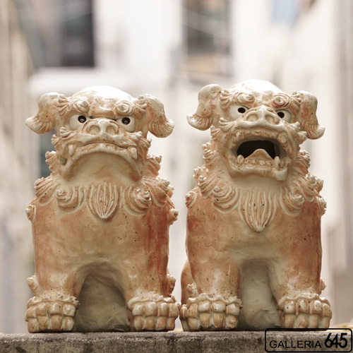 シーサー【送料無料】：大海陽一 ：059023