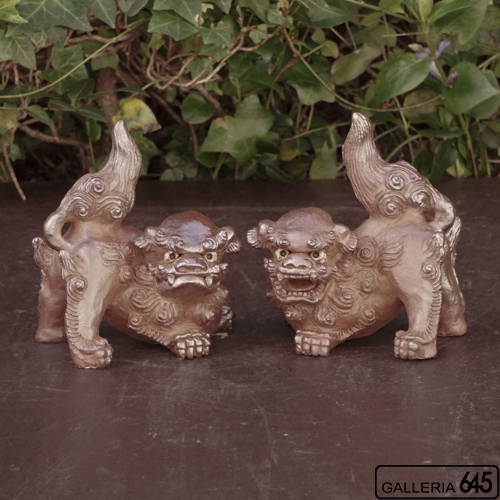 シーサー（小）【送料無料】：大海陽一 ：059045