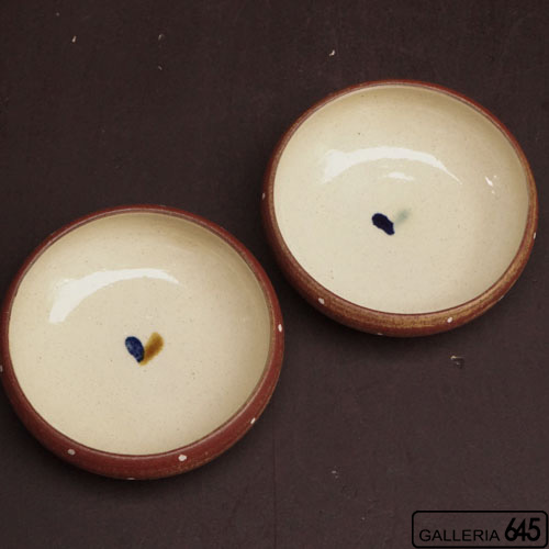 子ども鉢（黄ドット模様あり）：ポープ奈美：066096