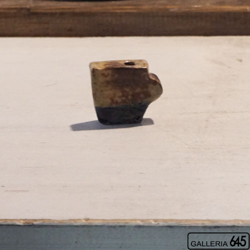 一輪挿し（緑茶）：ポープ奈美：066145-5