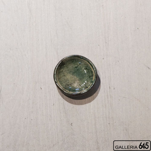 豆皿（緑線）：ポープ奈美：066146-4