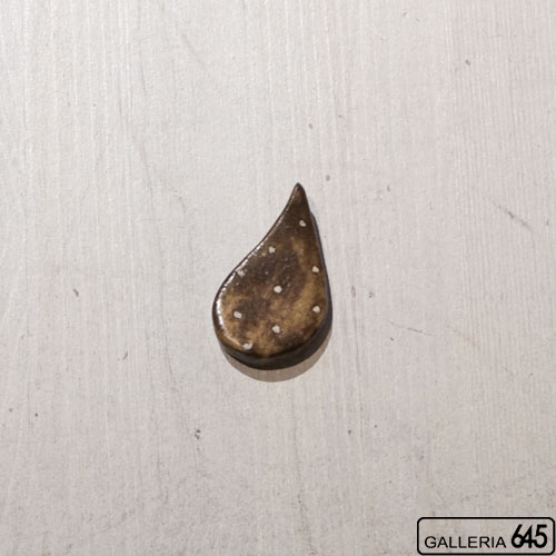 涙皿（黄ドット）：ポープ奈美：066147-3